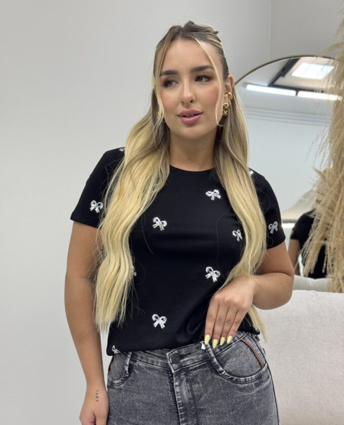 OPicoGirl - Blusa Débora - Cinza