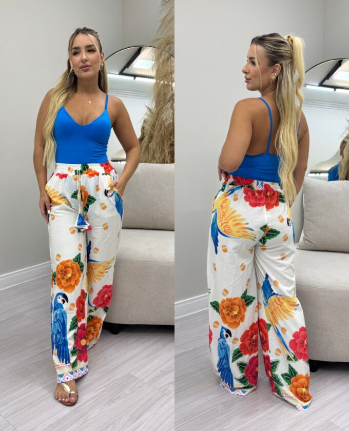 OPicoGirl - Calça Fátima - Cinza