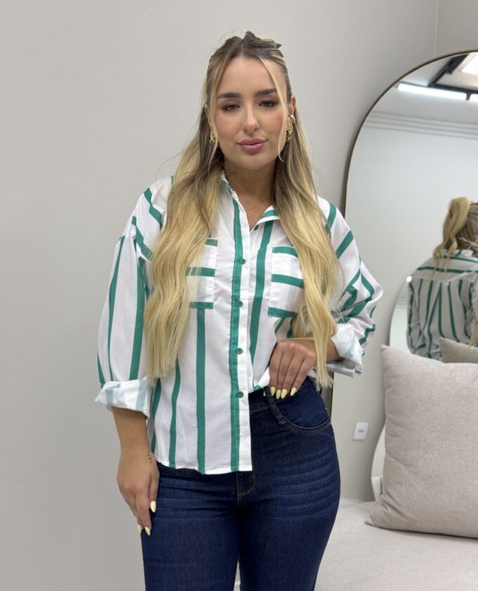 OPicoGirl - Camisa Nubia - Marrom
