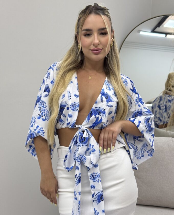 OPicoGirl - Cropped Pilar - Marrom