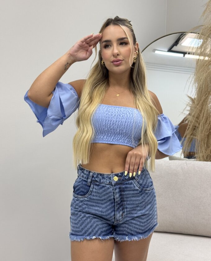 OPicoGirl - Cropped Yna - Amarelo