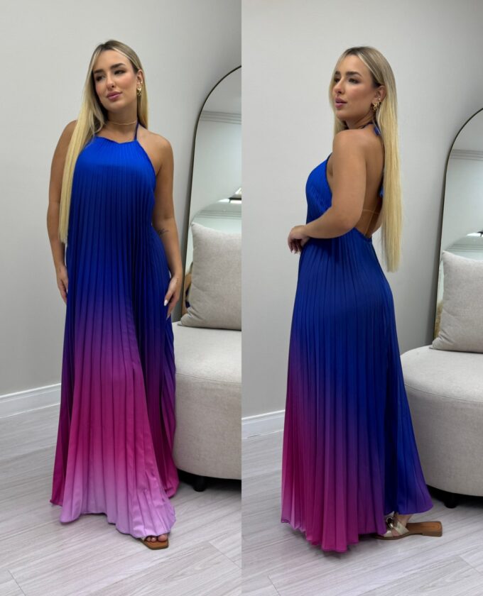 OPicoGirl - Vestido Elisabete - Vermelho c/ Amarelo