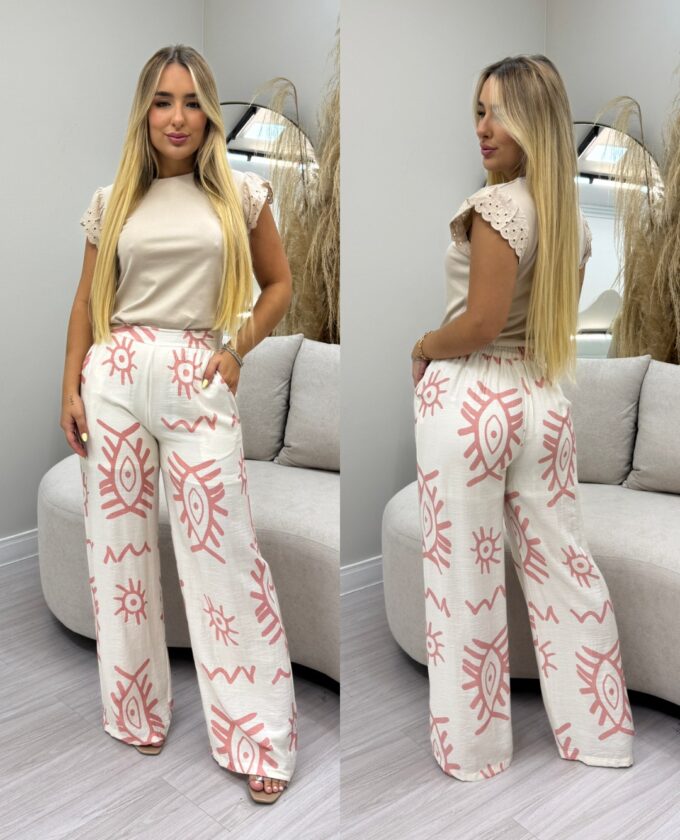OPicoGirl - Calça Natália - Rosa