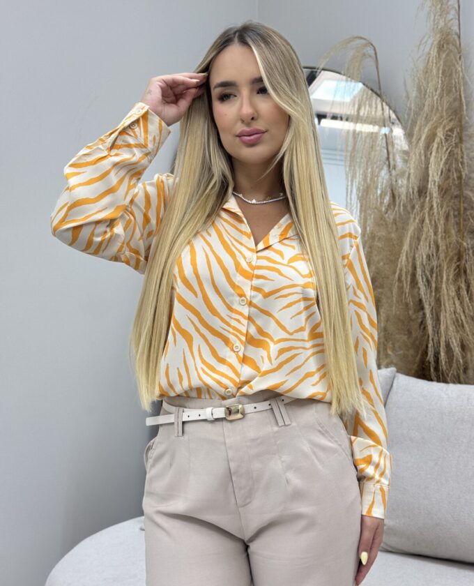 OPicoGirl - Camisa Pétala - Verde