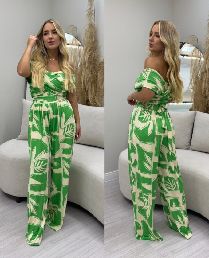OPicoGirl - Macacão Joana - Verde