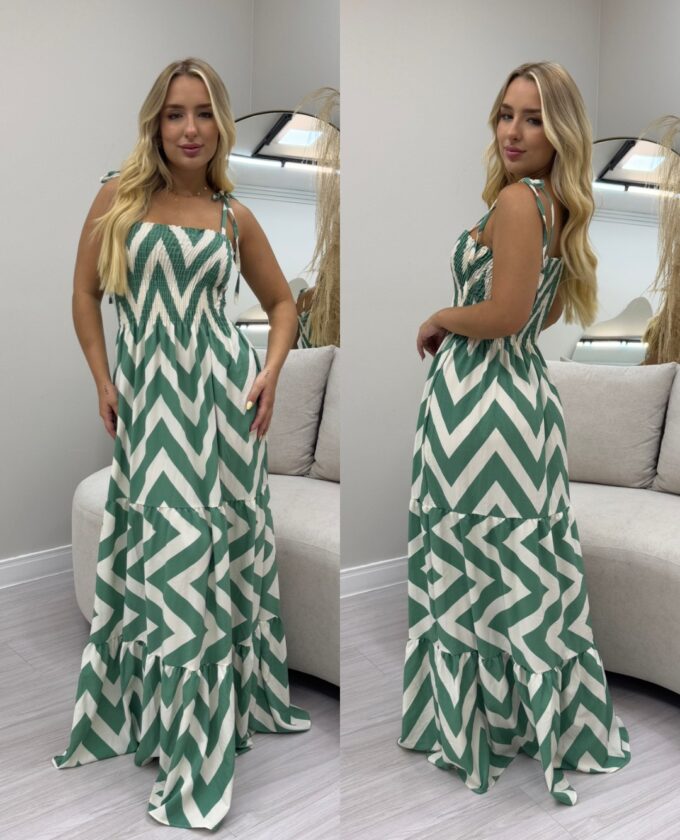 OPicoGirl - Vestido Ana - Azul c/ Off