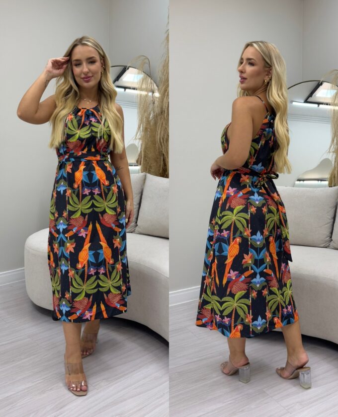 OPicoGirl - Vestido Anne - Preto