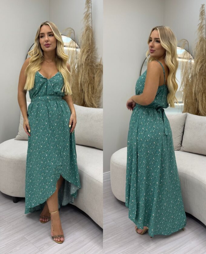 OPicoGirl - Vestido Helo - Verde Claro