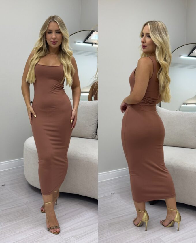 OPicoGirl - Vestido Jaque - Preto