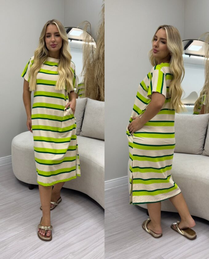 OPicoGirl - Vestido Mika - Verde