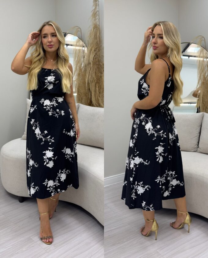 OPicoGirl - Vestido Ohana - Preto