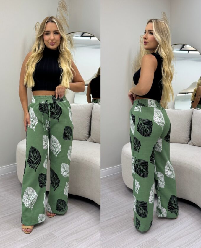 OPicoGirl - Calça Nara - Verde