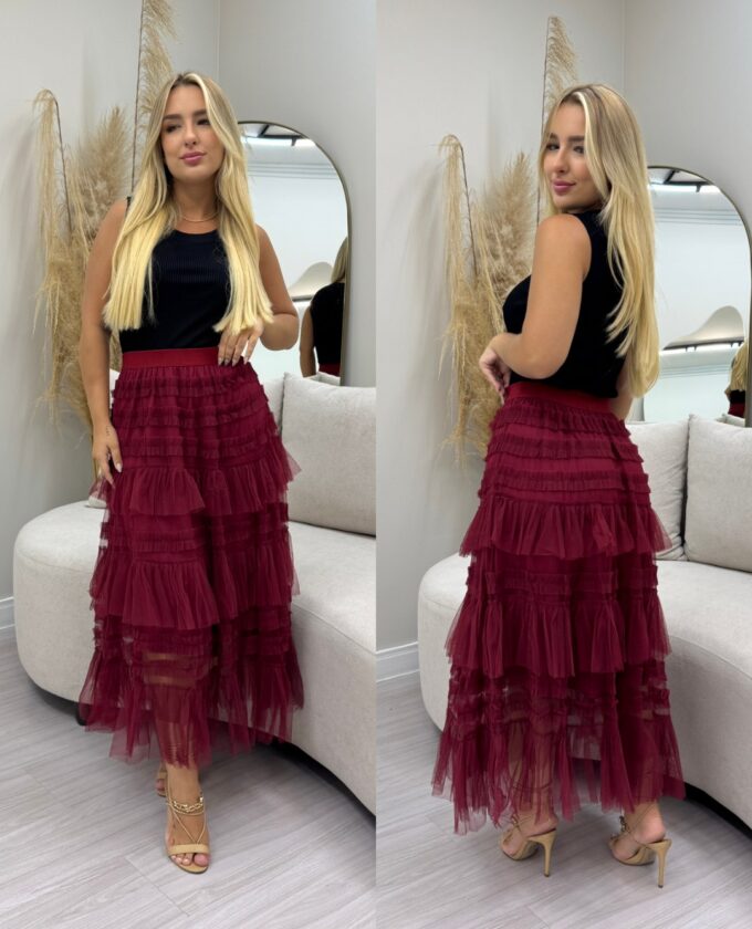 OPicoGirl - Saia Taila - Preto