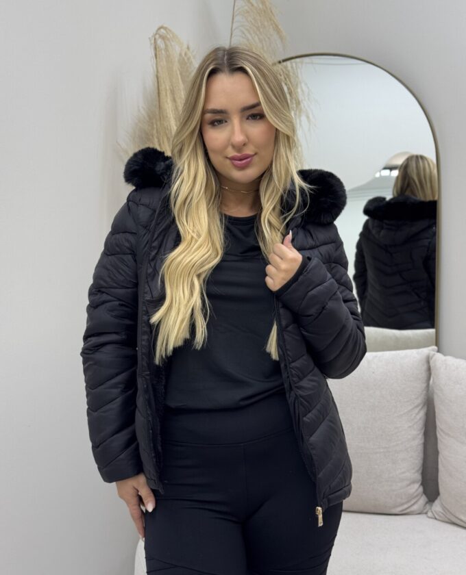 OPicoGirl - Jaqueta Caren - Preto