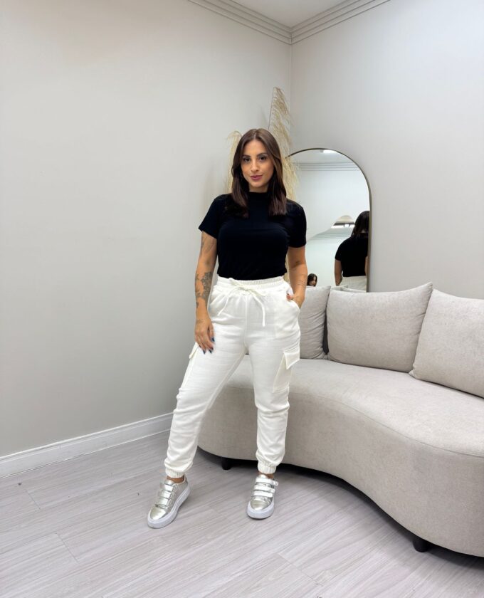OPicoGirl - Calça Luane - Preto