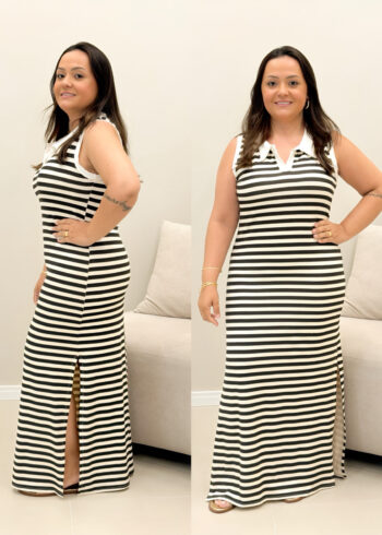 OPicoGirl - Vestido Velma - Preto