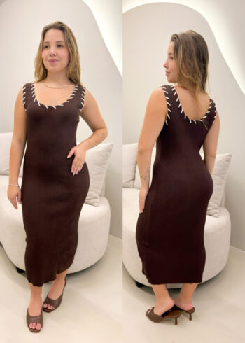 OPicoGirl - Vestido Noemi - Preto