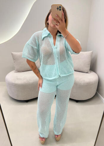 OPicoGirl - Conjunto Luiza - Azul Céu