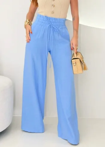 OPicoGirl - Calça Adélia - Azul