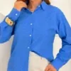 OPicoGirl - Camisa Roberta - Azul
