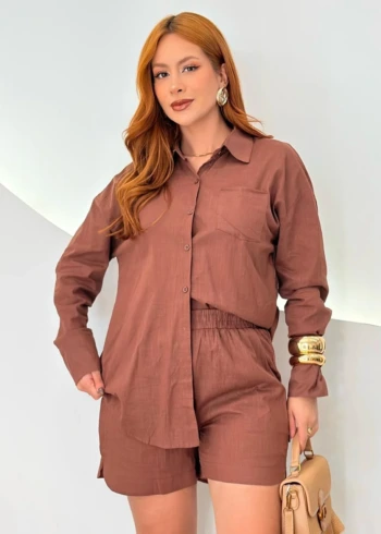 OPicoGirl - Conjunto Amanda - Amarelo