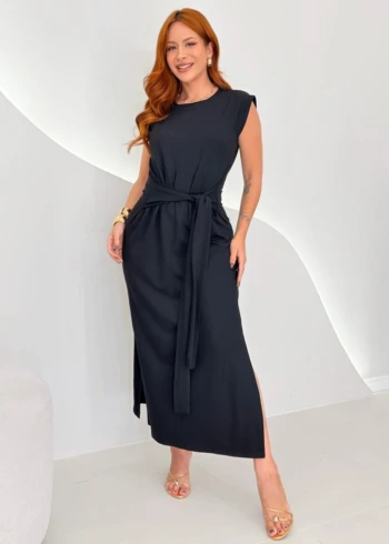 OPicoGirl - Vestido Kira - Preto