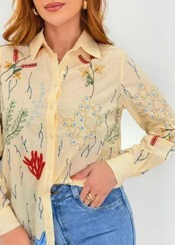 OPicoGirl - Camisa Jenny - Branco