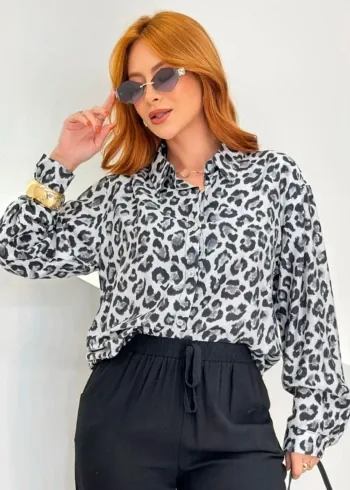 OPicoGirl - Camisa Onça