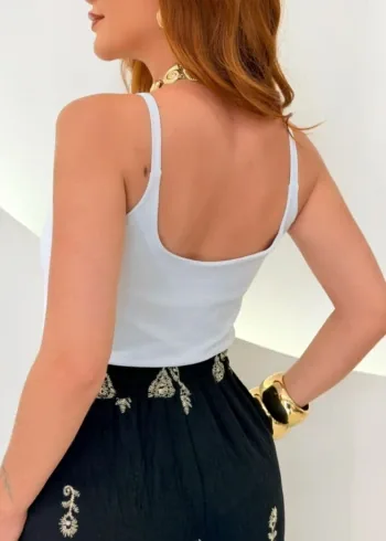 OPicoGirl - Regata Chiara – Poliamida Premium - Preto