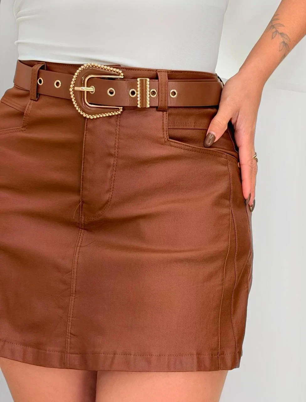 OPicoGirl – Short Saia Sya – Preto OPicoGirl - Short Saia Sya - Preto