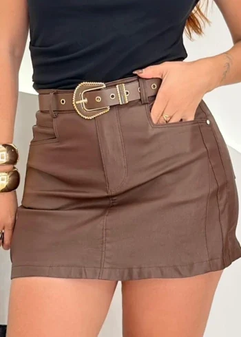 OPicoGirl - Short Saia Sya - Preto