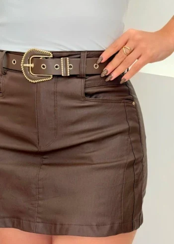 OPicoGirl - Short Saia Sya - Preto