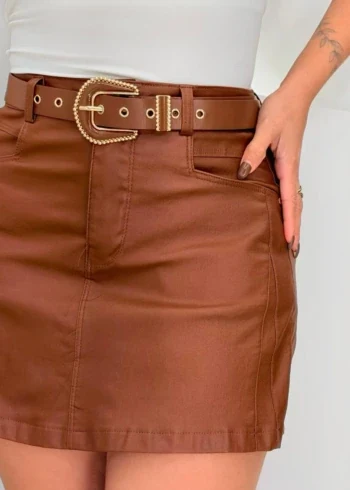 OPicoGirl - Short Saia Sya - Preto