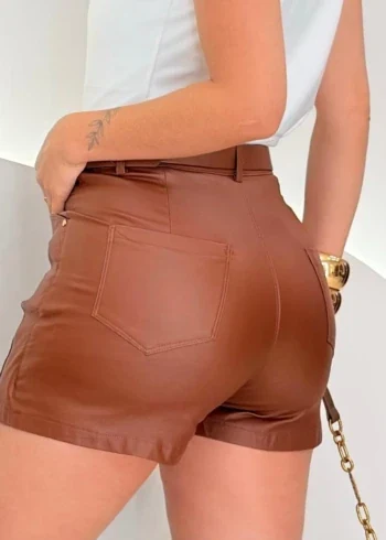 OPicoGirl - Short Saia Sya - Preto