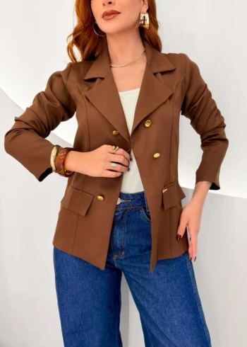 OPicoGirl - Blazer Kelly - Preto