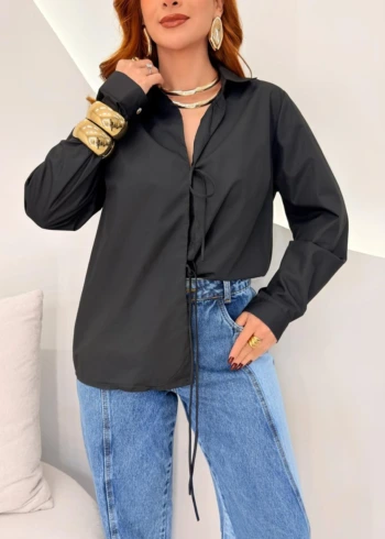 OPicoGirl - Blusa Lize - Preto