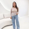 OPicoGirl - Blusa Renda