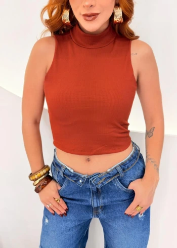 OPicoGirl - Cropped Azzy - Preto