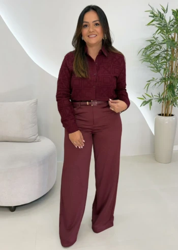 OPicoGirl - Calça Alessandra - Preto