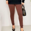 OPicoGirl - Calça Legging Flanelada - Preto