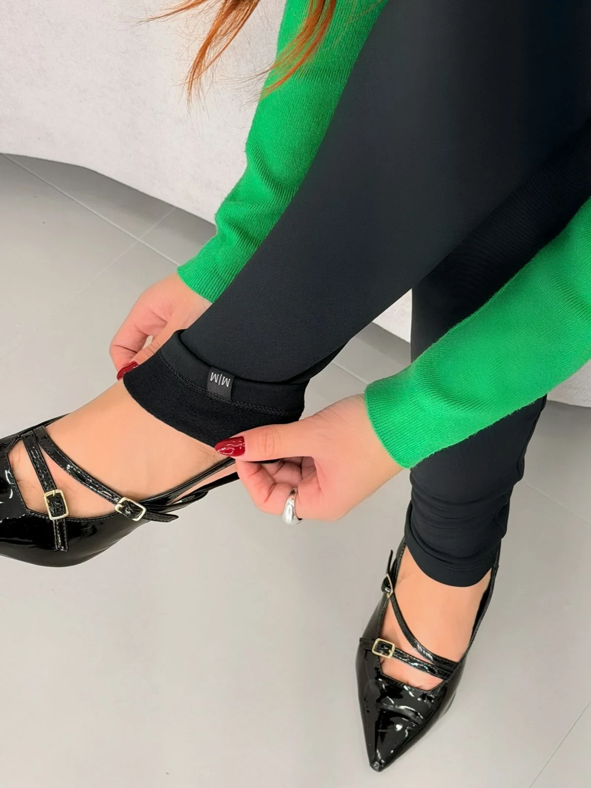 OPicoGirl – Calça Legging Flanelada – Preto OPicoGirl - Calça Legging Flanelada - Preto