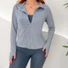 OPicoGirl - Jaqueta Dry Fit - Preto