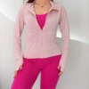 OPicoGirl - Jaqueta Dry Fit - Preto