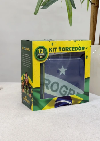 OPicoGirl - Kit Torcedor Apaixonado - 12 Itens Personalizados