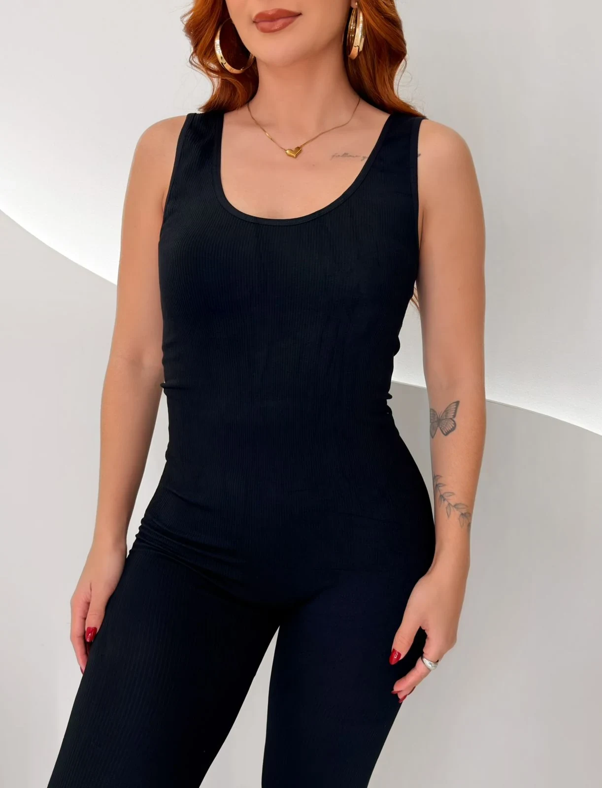OPicoGirl – Macacão Fitness – Preto OPicoGirl - Macacão Fitness - Preto
