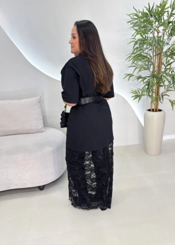OPicoGirl - Vestido Ariely - Preto