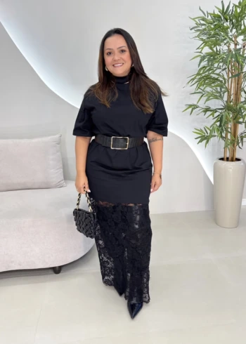 OPicoGirl - Vestido Ariely - Preto