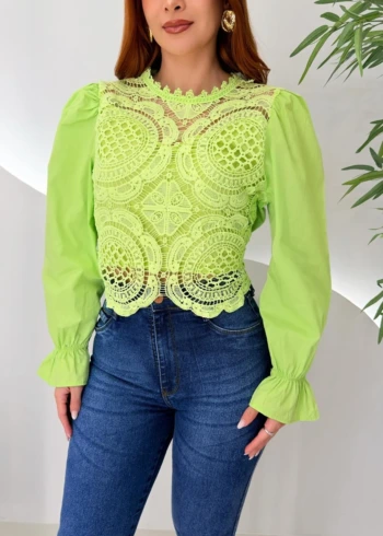 OPicoGirl - Blusa 6009 - Branco