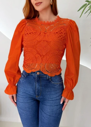 OPicoGirl - Blusa 6009 - Branco