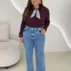 OPicoGirl - Calça Wide Leg Jessi